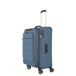 Travelite Skaii 4 Wheel Trolley M Expandable Blue -Ospre Koffers Winkel image 21066