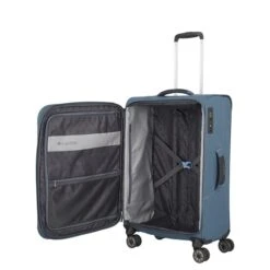 Travelite Skaii 4 Wheel Trolley M Expandable Blue -Ospre Koffers Winkel image 21067