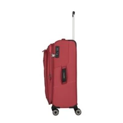 Travelite Skaii 4 Wheel Trolley M Expandable Red 13 Travelite Skaii 4 Wheel Trolley M Expandable Red -Ospre Koffers Winkel image 21089