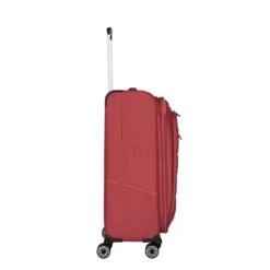 Travelite Skaii 4 Wheel Trolley M Expandable Red 14 Travelite Skaii 4 Wheel Trolley M Expandable Red -Ospre Koffers Winkel image 21090