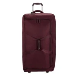 Lipault Foldable Plume Duffle/Wheels Bordeaux