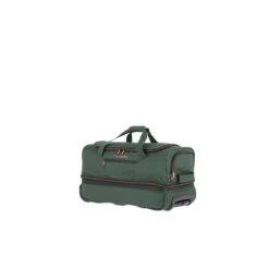 Travelite Basics Wheeled Duffle 55 Expandable Dark Green -Ospre Koffers Winkel image 21238