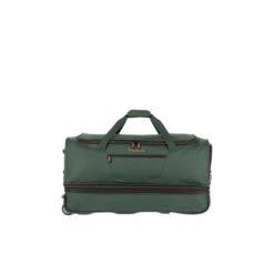 Travelite Basics Wheeled Duffle 70 Expandable Dark Green -Ospre Koffers Winkel image 21383