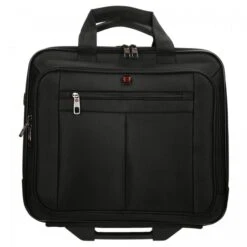 Enrico Benetti Cornell 24L Laptop Trolley 17'' Zwart -Ospre Koffers Winkel image 21521