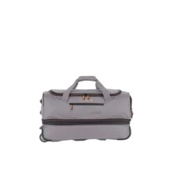 Travelite Basics Wheeled Duffle 55 Expandable Grey -Ospre Koffers Winkel image 21559