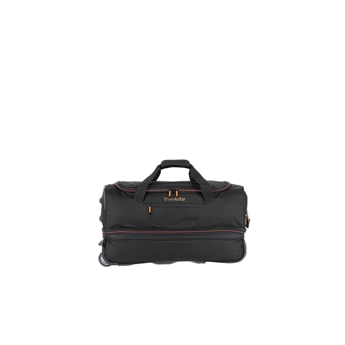 Travelite Basics Wheeled Duffle 55 Expandable Black 5 Travelite Basics Wheeled Duffle 55 Expandable Black - Afbeelding 5