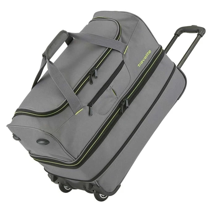 Travelite Basics Wheeled Duffle 55 Expandable Black 12 Travelite Basics Wheeled Duffle 55 Expandable Black - Afbeelding 12