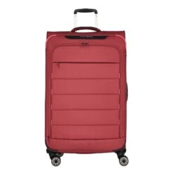 Travelite Skaii 4 Wheel Trolley L Expandable Red