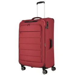 Travelite Skaii 4 Wheel Trolley L Expandable Red 13 Travelite Skaii 4 Wheel Trolley L Expandable Red -Ospre Koffers Winkel image 21620