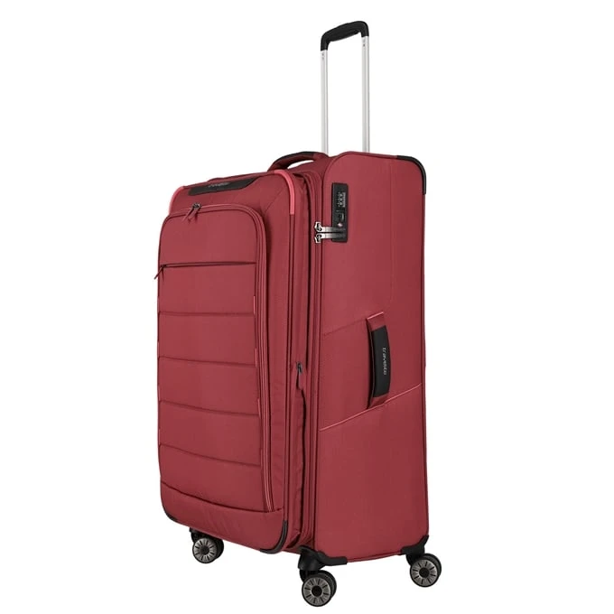 Travelite Skaii 4 Wheel Trolley L Expandable Red 7 Travelite Skaii 4 Wheel Trolley L Expandable Red - Afbeelding 7