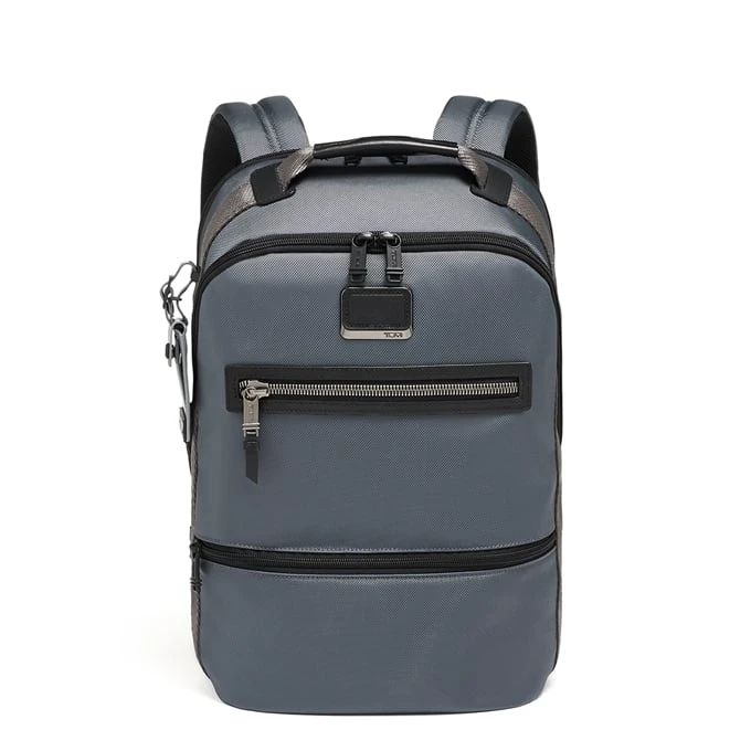 Tumi Alpha Bravo Essential Backpack Cool Grey 1 Tumi Alpha Bravo Essential Backpack Cool Grey