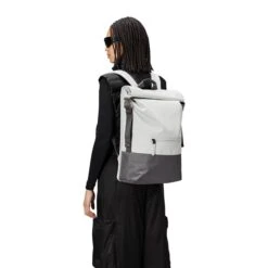 Rains Trail Rolltop Backpack W3 Ash -Ospre Koffers Winkel image 21908