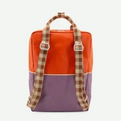 Sticky Lemon Colourblocking Backpack Large Orange Juice Plum Purple Schoolbus Brown -Ospre Koffers Winkel image 21998