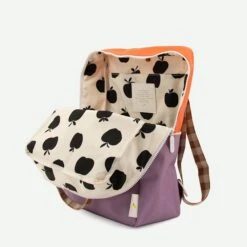 Sticky Lemon Colourblocking Backpack Large Orange Juice Plum Purple Schoolbus Brown -Ospre Koffers Winkel image 22000
