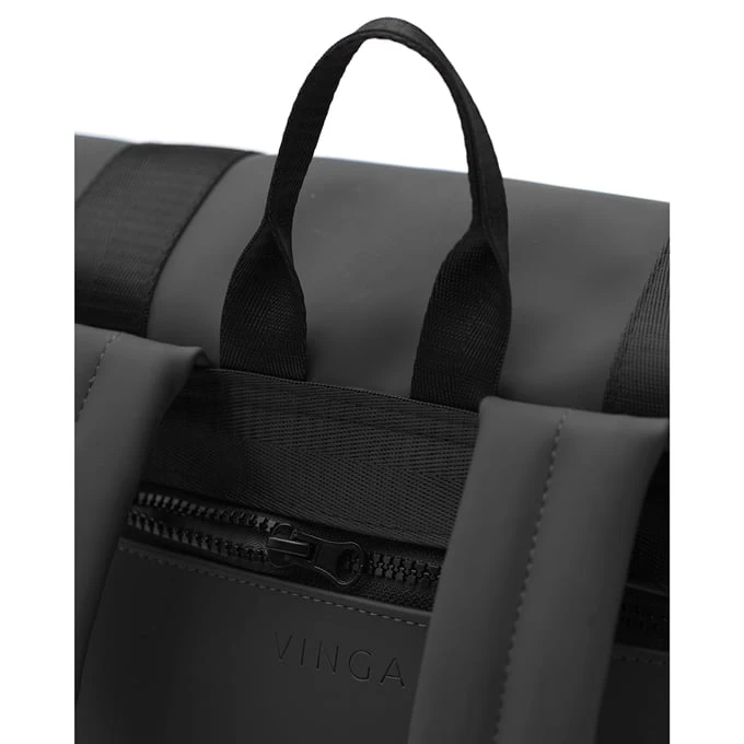 Vinga Sweden Baltimore Rugtas Zwart 5 Vinga Sweden Baltimore Rugtas Zwart - Afbeelding 5