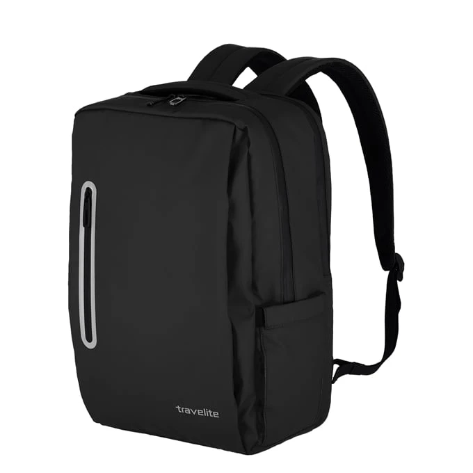Travelite Basics Boxy Backpack Black 3 Travelite Basics Boxy Backpack Black - Afbeelding 3
