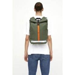 Lefrik Lars Roll Backpack Vandra Dark Sage Ripstop -Ospre Koffers Winkel image 22585