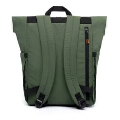 Lefrik Lars Roll Backpack Vandra Dark Sage Ripstop -Ospre Koffers Winkel image 22587