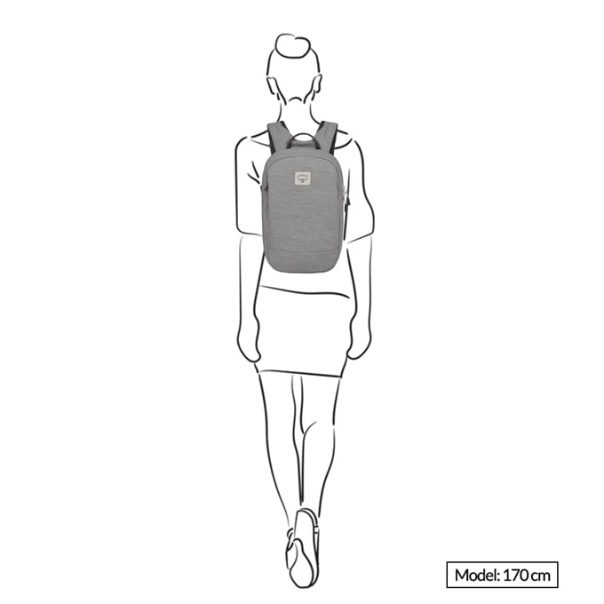 Osprey Arcane Small Day Backpack Medium Grey Heather 2 Osprey Arcane Small Day Backpack Medium Grey Heather - Afbeelding 2