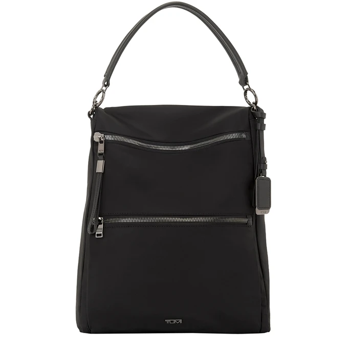 Tumi Voyageur Leigh Backpack/Tote Black/gunmetal 1 Tumi Voyageur Leigh Backpack/Tote Black/gunmetal