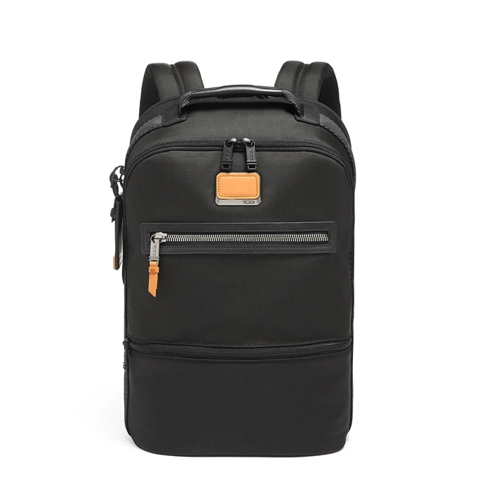 Tumi Alpha Bravo Essential Backpack Black 1 Tumi Alpha Bravo Essential Backpack Black