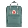 Fjallraven Kanken Frost Green-confetti Pattern