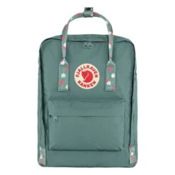 Fjallraven Kanken Frost Green-confetti Pattern