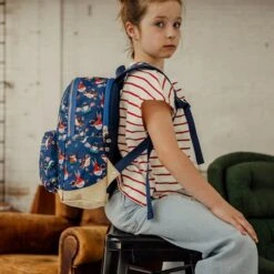 Pick & Pack Birds Backpack M Navy -Ospre Koffers Winkel image 23189