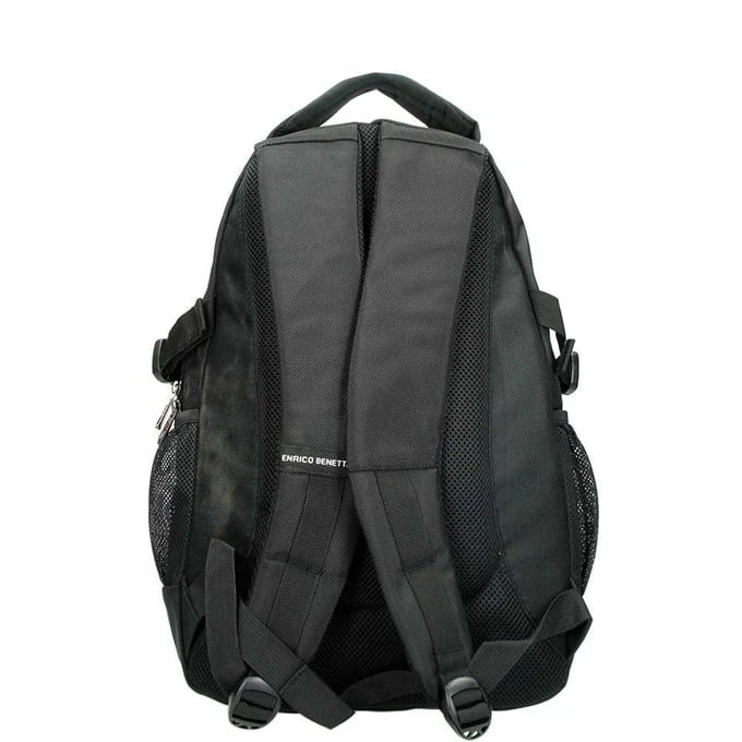 Enrico Benetti Cornell Laptop Rugtas 15.6" Black 4 Enrico Benetti Cornell Laptop Rugtas 15.6" Black - Afbeelding 4