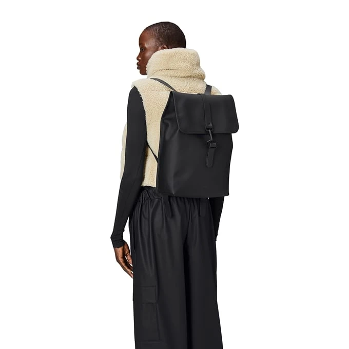 Rains Rucksack W3 Black 3 Rains Rucksack W3 Black - Afbeelding 3