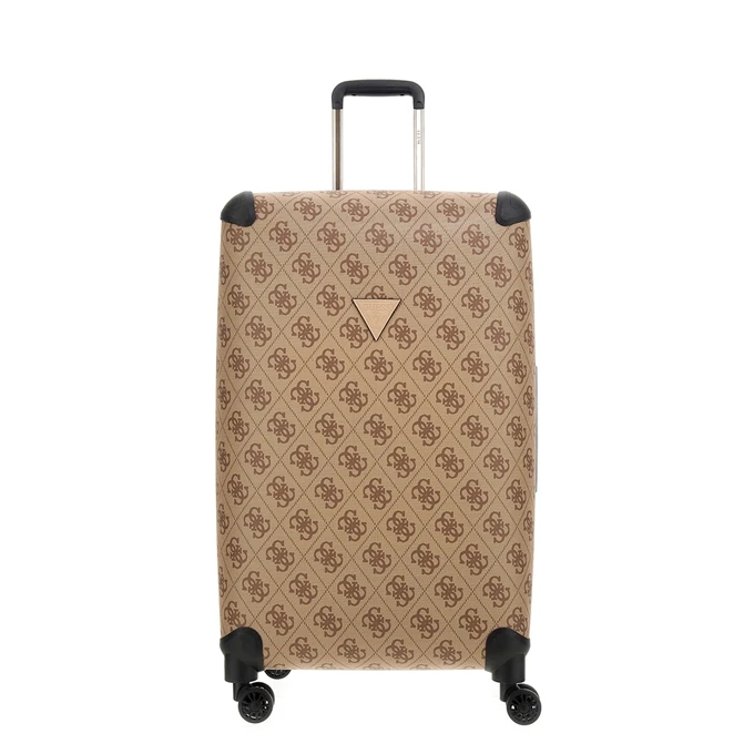 Guess Berta 28 In 8-Wheeler Latte Logo/brown 1 Guess Berta 28 In 8-Wheeler Latte Logo/brown