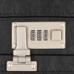 Dermata Business Leather Attaché Zwart -Ospre Koffers Winkel image 235