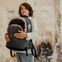 Pick & Pack Shark Shape Backpack L Anthracite -Ospre Koffers Winkel image 23575