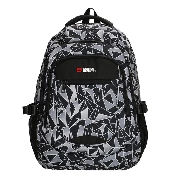 Enrico Benetti Santa Cruz 17.3'' Laptop Rugtas Black Grey 1 Enrico Benetti Santa Cruz 17.3'' Laptop Rugtas Black Grey