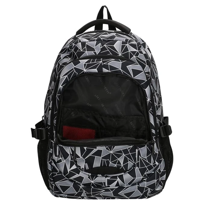 Enrico Benetti Santa Cruz 17.3'' Laptop Rugtas Black Grey 5 Enrico Benetti Santa Cruz 17.3'' Laptop Rugtas Black Grey - Afbeelding 5