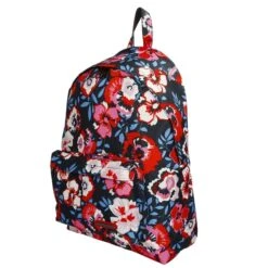 Enrico Benetti Andorra Backpack Red Pink Flower -Ospre Koffers Winkel image 23700