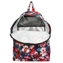 Enrico Benetti Andorra Backpack Red Pink Flower -Ospre Koffers Winkel image 23702