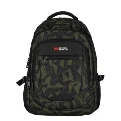 Enrico Benetti Santa Cruz 17.3" Laptop Rugtas Olijfgroen