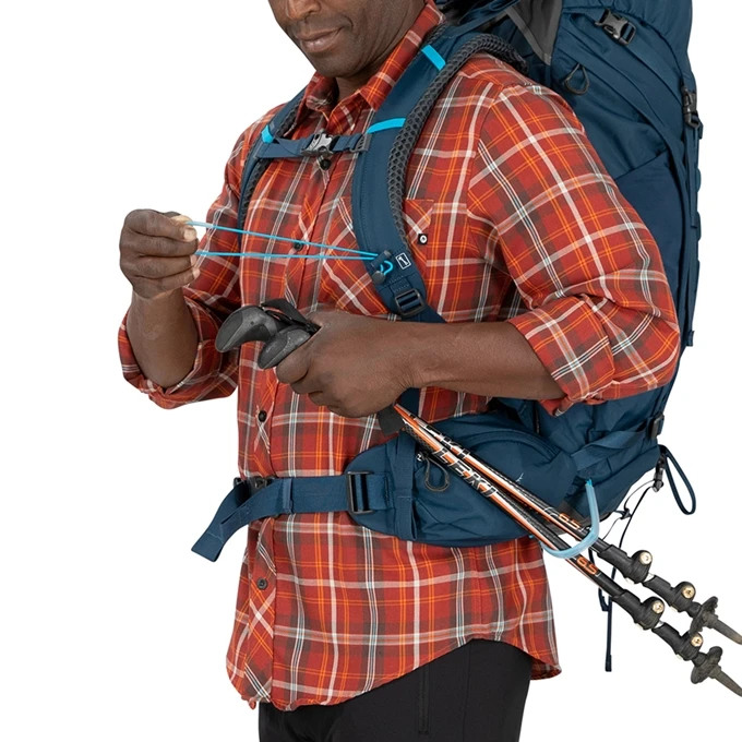 Osprey Kestrel 48 S/M Atlas Blue 5 Osprey Kestrel 48 S/M Atlas Blue - Afbeelding 5