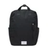 Sandqvist Knut Backpack Black With Black Webbing