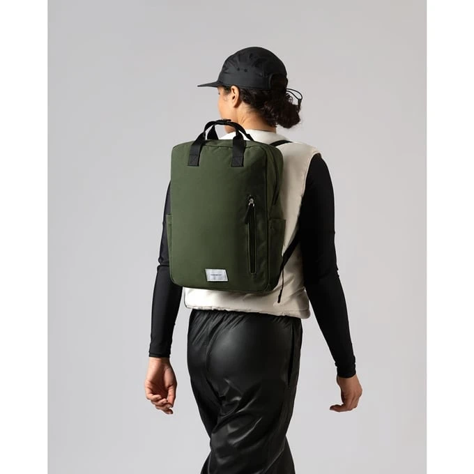 Sandqvist Knut Backpack II Dawn Green 2 Sandqvist Knut Backpack II Dawn Green - Afbeelding 2