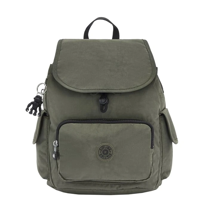 Kipling City Pack Rugzak S Green Moss 1 Kipling City Pack Rugzak S Green Moss