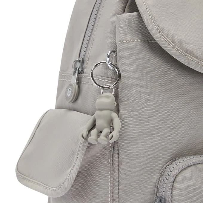 Kipling City Pack Rugzak S Grey Gris 4 Kipling City Pack Rugzak S Grey Gris - Afbeelding 4