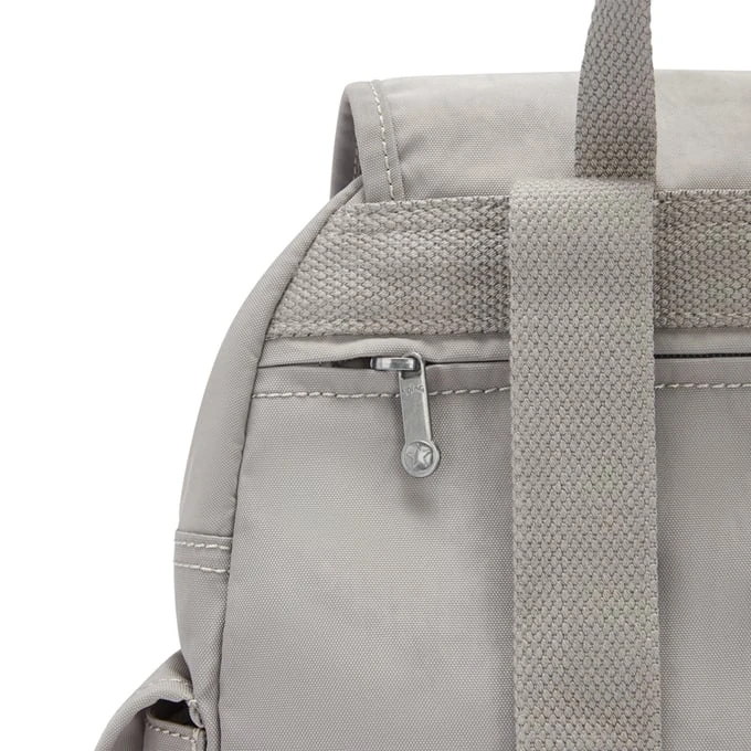 Kipling City Pack Rugzak S Grey Gris 5 Kipling City Pack Rugzak S Grey Gris - Afbeelding 5