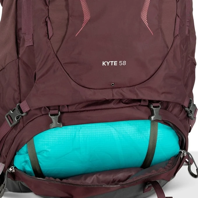 Osprey Kyte 58 WXS/S Elderberry Purple 10 Osprey Kyte 58 WXS/S Elderberry Purple - Afbeelding 10