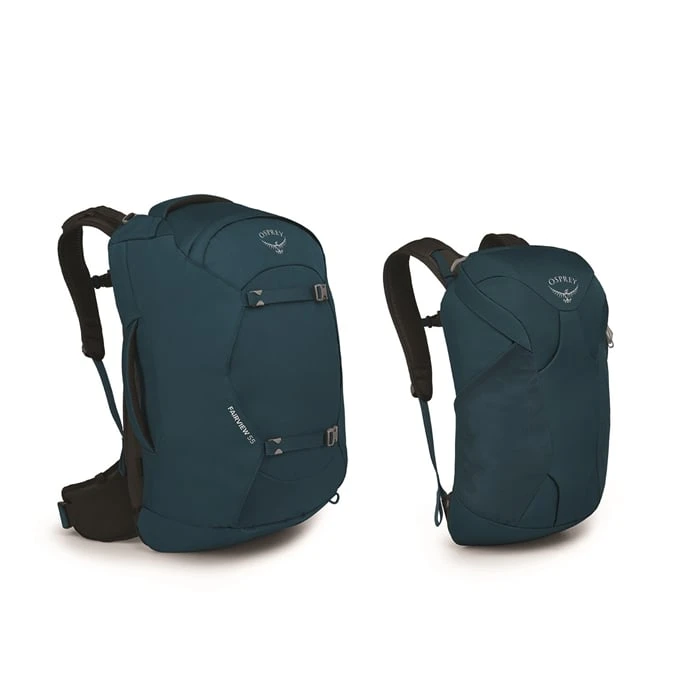 Osprey Fairview 55 Night Jungle Blue 4 Osprey Fairview 55 Night Jungle Blue - Afbeelding 4