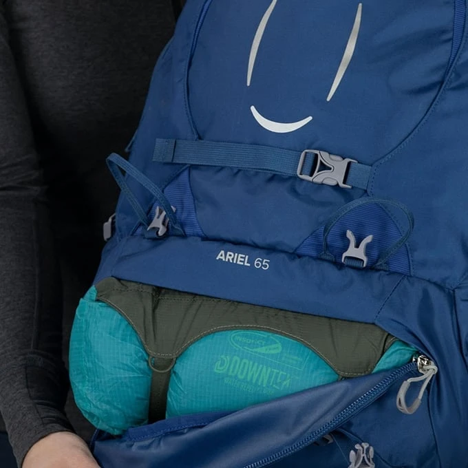Osprey Ariel 65 Womens Backpack M/L Ceramic Blue 4 Osprey Ariel 65 Womens Backpack M/L Ceramic Blue - Afbeelding 4