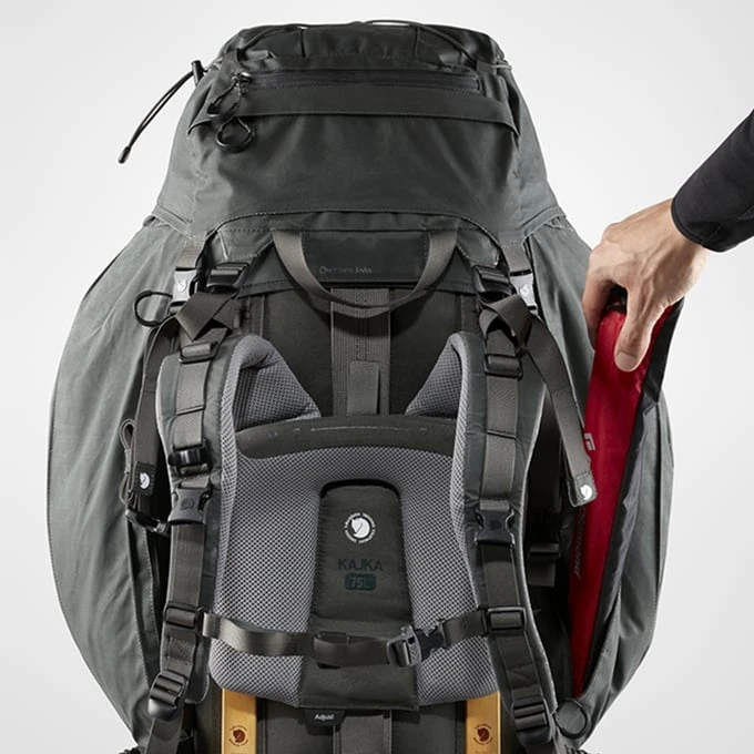 Fjallraven Kajka 75 Black 5 Fjallraven Kajka 75 Black - Afbeelding 5