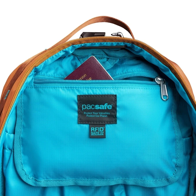 Pacsafe Eco 18L Backpack Econyl Canyon 8 Pacsafe Eco 18L Backpack Econyl Canyon - Afbeelding 8