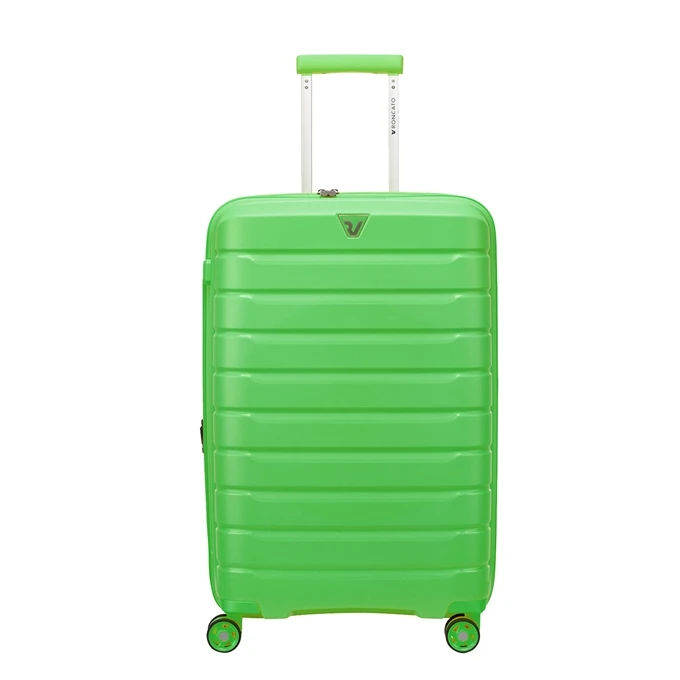 Roncato Butterfly Expandable Trolley 68 Verde Lime 1 Roncato Butterfly Expandable Trolley 68 Verde Lime